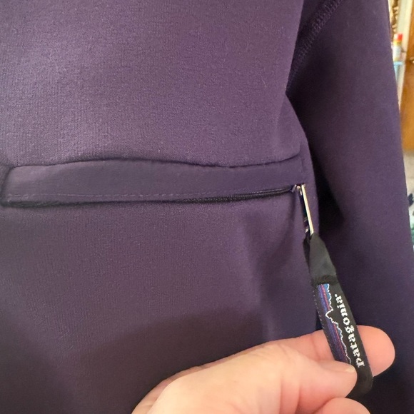 Patagonia Purple Zip Up Sweater - Picture 6 of 10